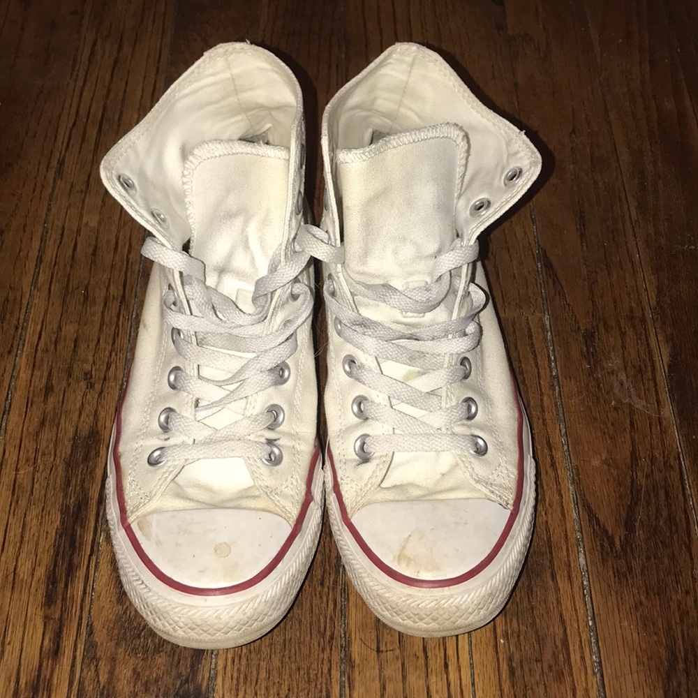 White high top converse